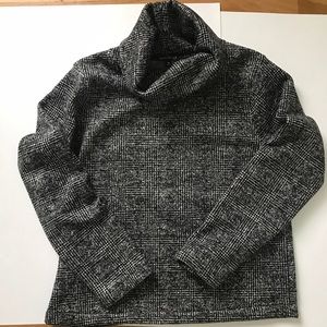 J. Crew Mercantile Glen Plaid Mockneck Pullover